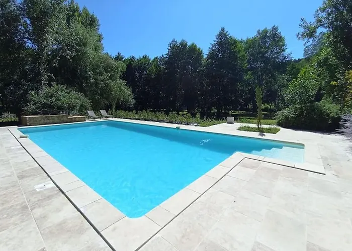 Domaine De La Barde In The Old Walnut Mill And Forge Apartment *