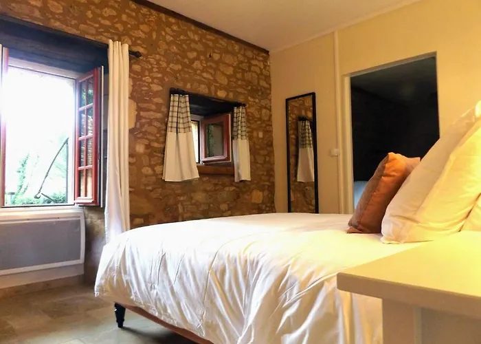 Domaine De La Barde In The Old Walnut Mill And Forge Apartment *